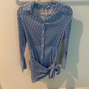Free People Rillo Shirtdress size XS